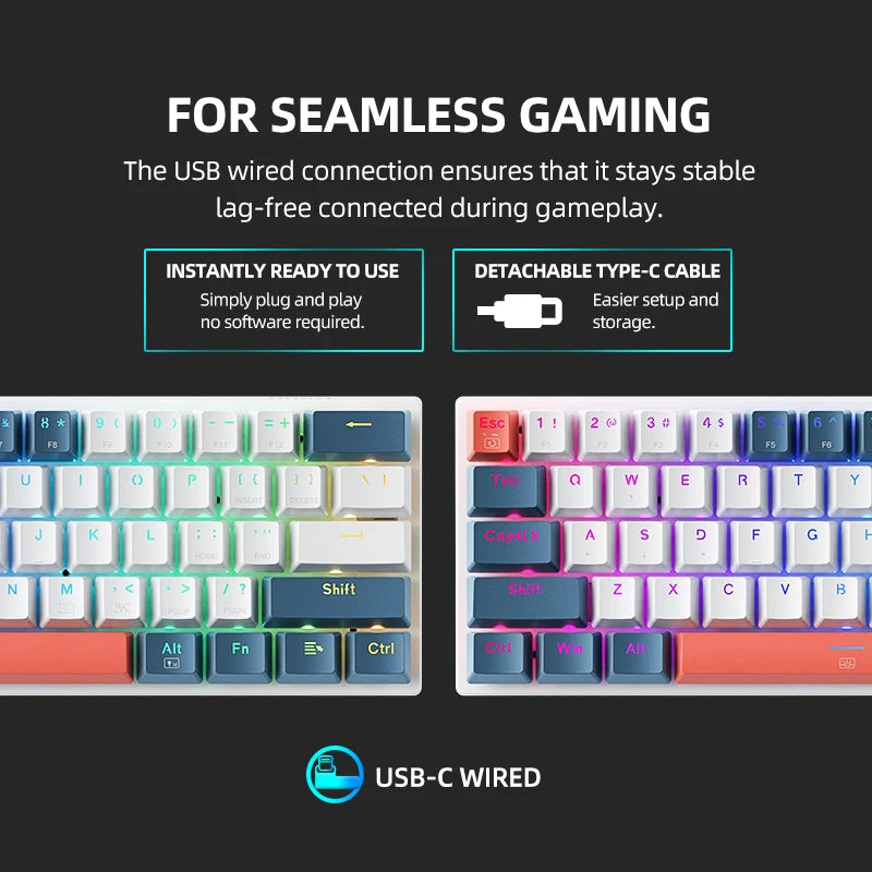 Teclado Mecánico RGB