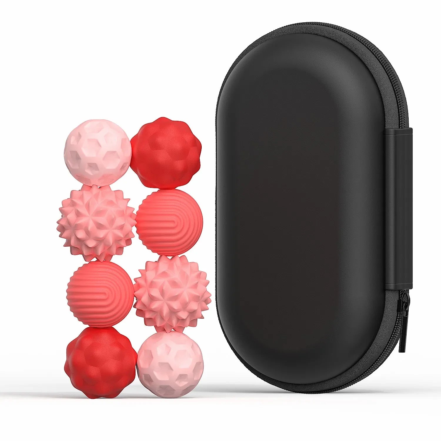 Bolas sensoriales magnéticas de silicona para aliviar la ansiedad y el estrés