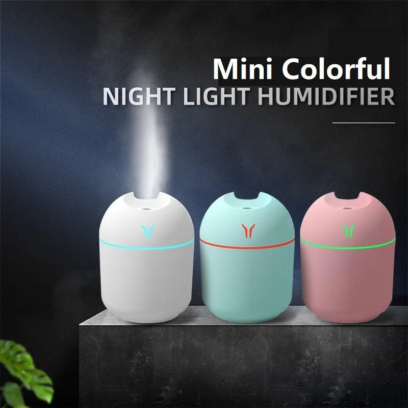 Humidificador de 250ml con luces RGB