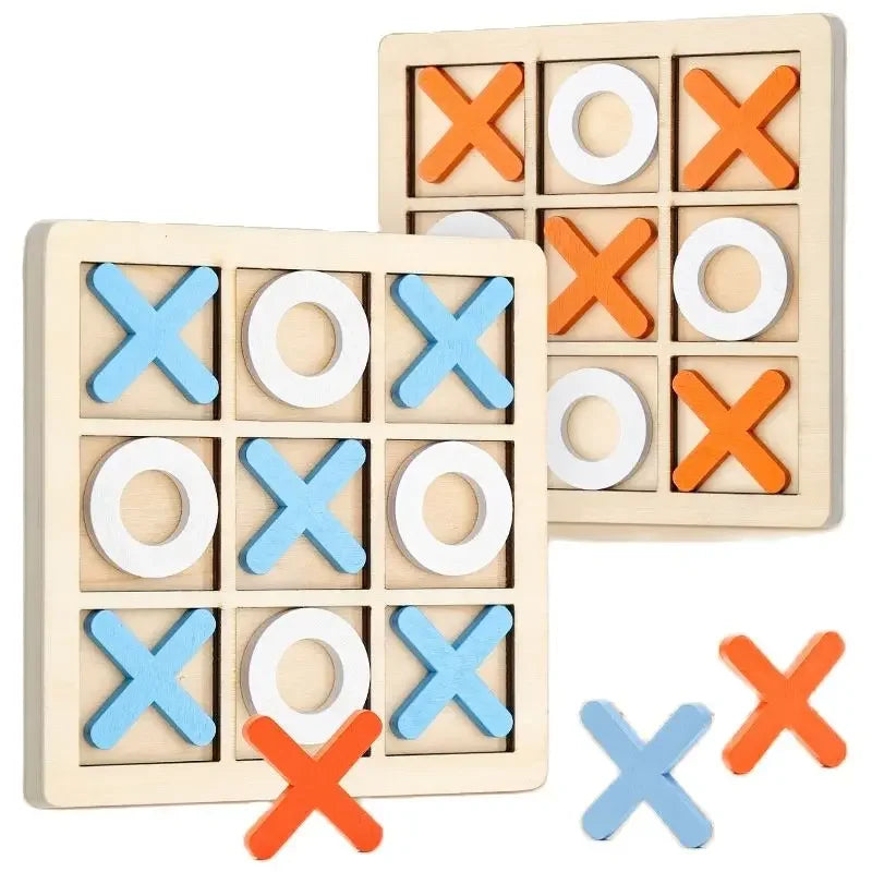 🧠🎲 Juego Educativo Montessori de Madera – Mini Ajedrez Interactivo para Niños